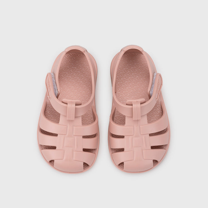 Barefoot Concept Beach Sandals, Blush