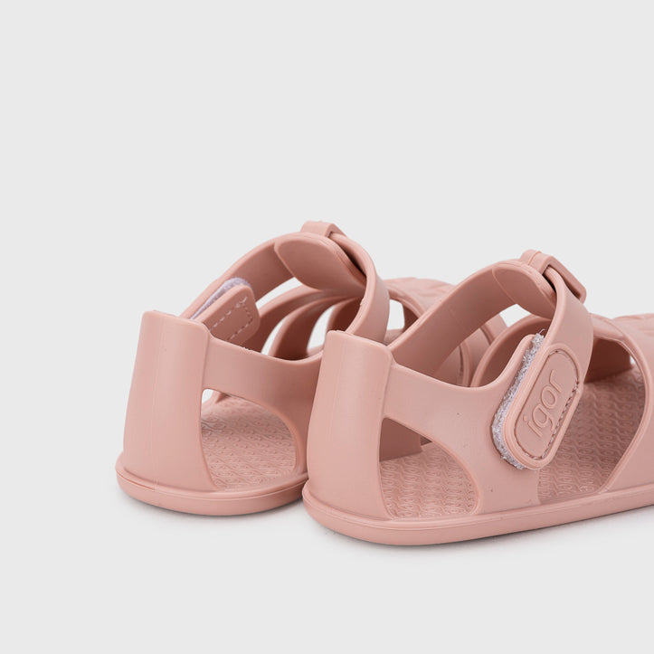 Barefoot Concept Beach Sandals, Blush