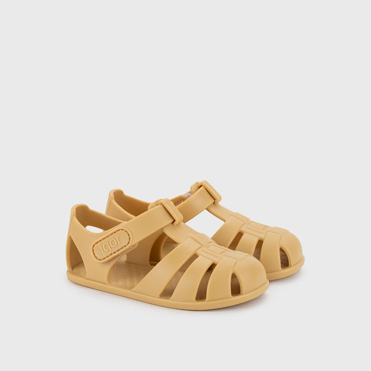 Barefoot Concept Beach Sandals, Yellow