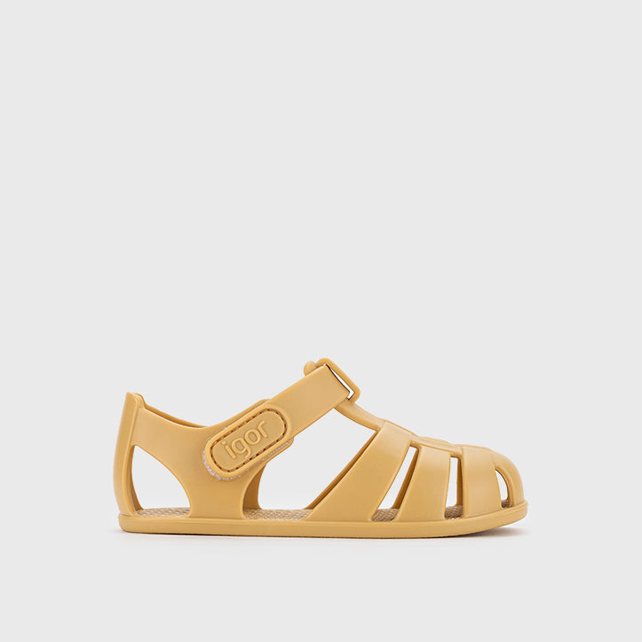 Barefoot Concept Beach Sandals, Yellow