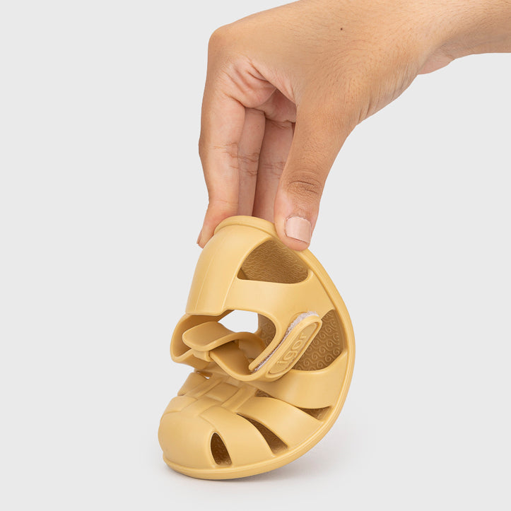 Barefoot Concept Beach Sandals, Yellow