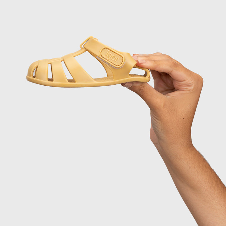 Barefoot Concept Beach Sandals, Yellow