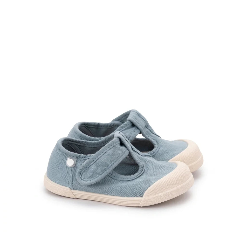 Scarpe in tela a T, Oceano