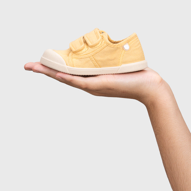 Barefoot Concept Canvas Shoes, Dijon Yellow
