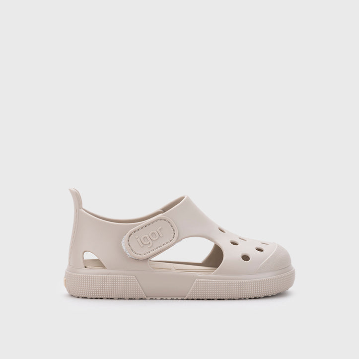 Soft rubber sandals, Surfi Ivory