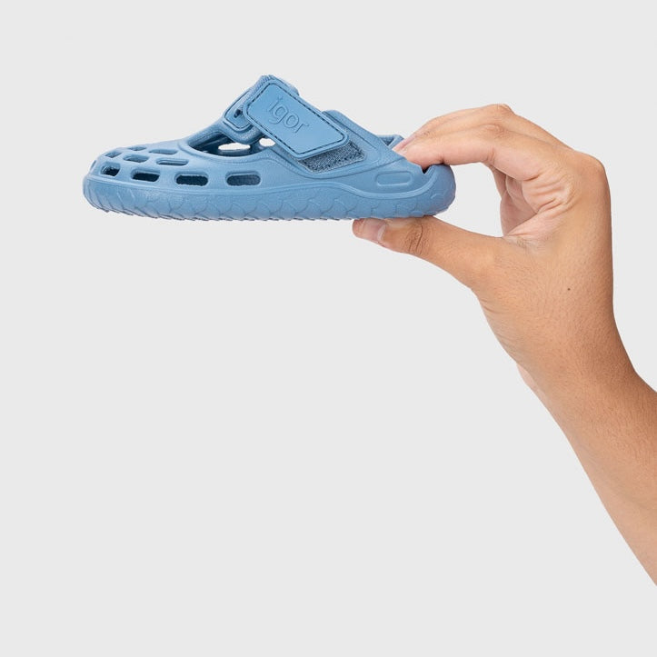 Sandali da mare barefoot super leggeri, Tijuca - Blu