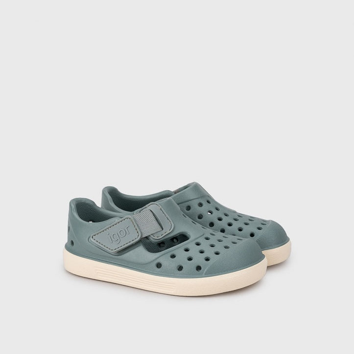 Sandali barefoot super leggeri in EVA, Malibu - Verde