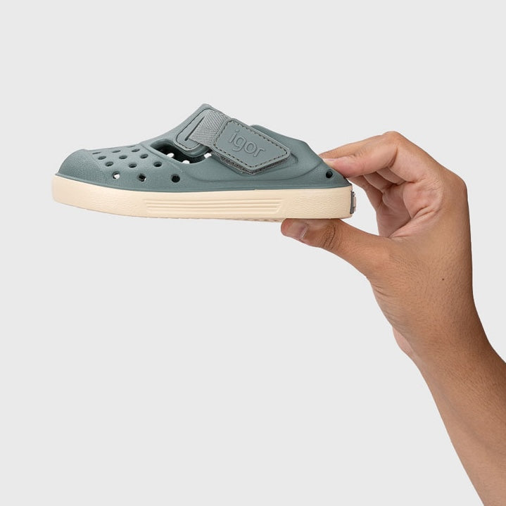 Sandali barefoot super leggeri in EVA, Malibu - Verde