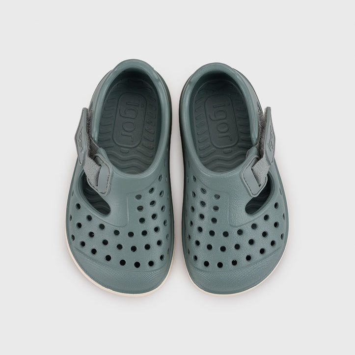 Sandali barefoot super leggeri in EVA, Malibu - Verde