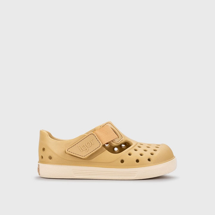 Sandali barefoot super leggeri in EVA, Malibu - Giallo