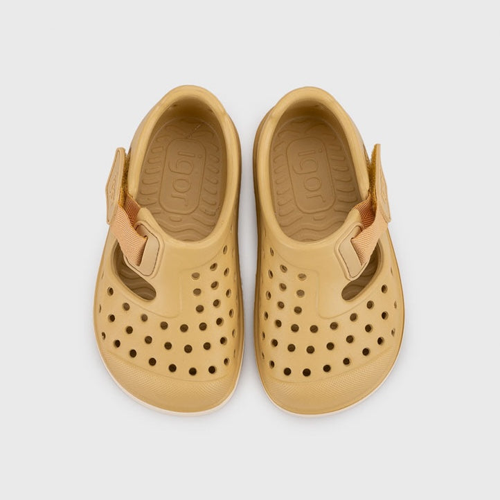 Sandali barefoot super leggeri in EVA, Malibu - Giallo