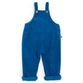 Dungarees in blue corduroy, Marcus