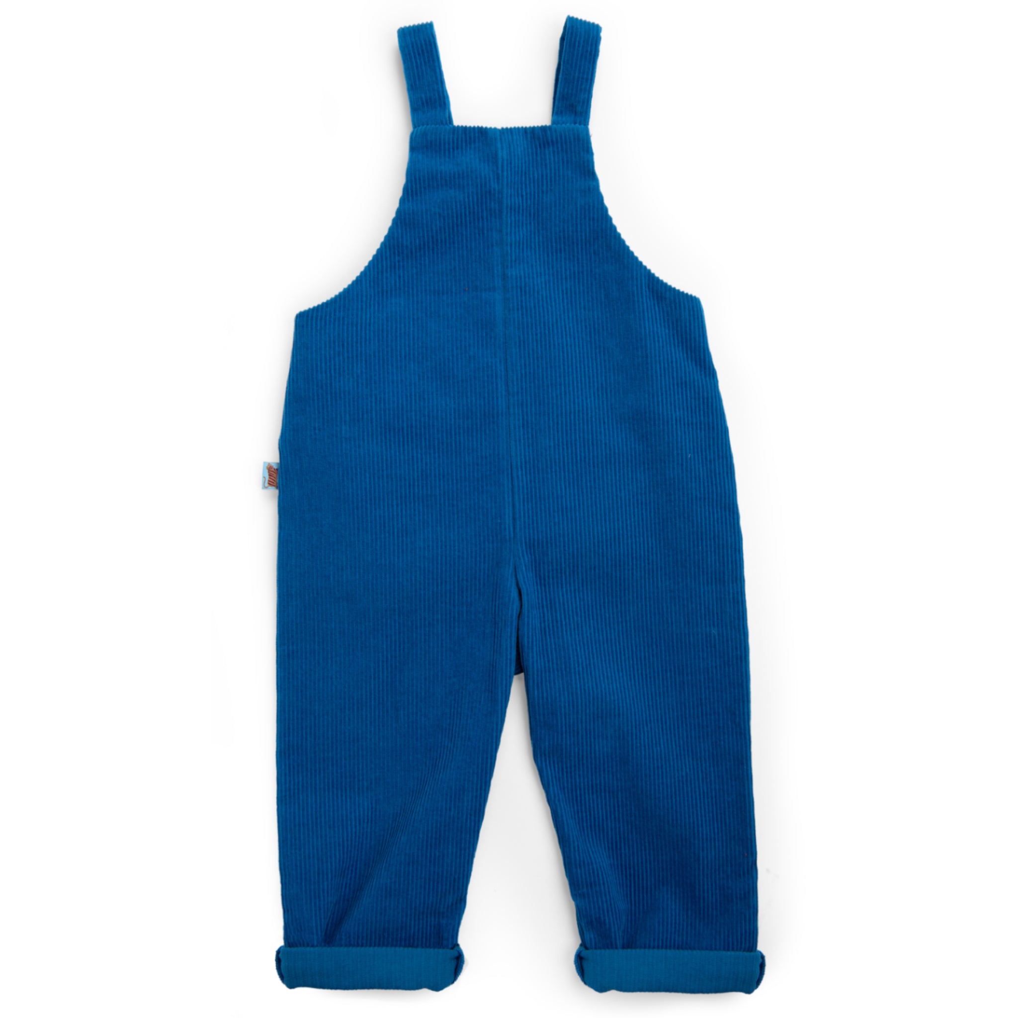 Dungarees in blue corduroy, Marcus