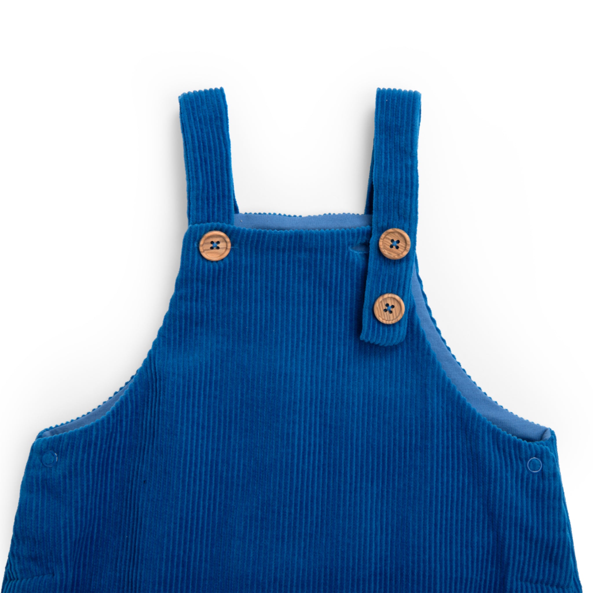 Dungarees in blue corduroy, Marcus