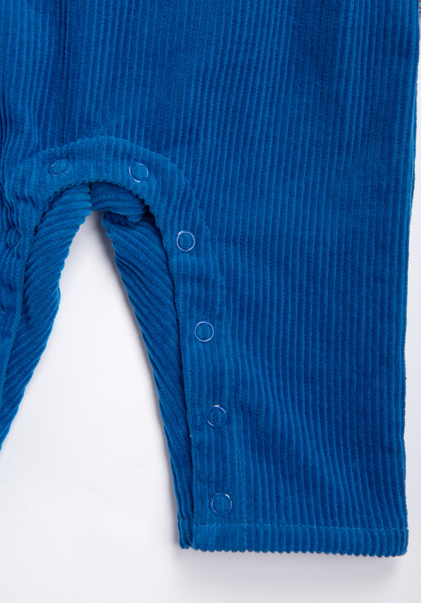 Dungarees in blue corduroy, Maxence