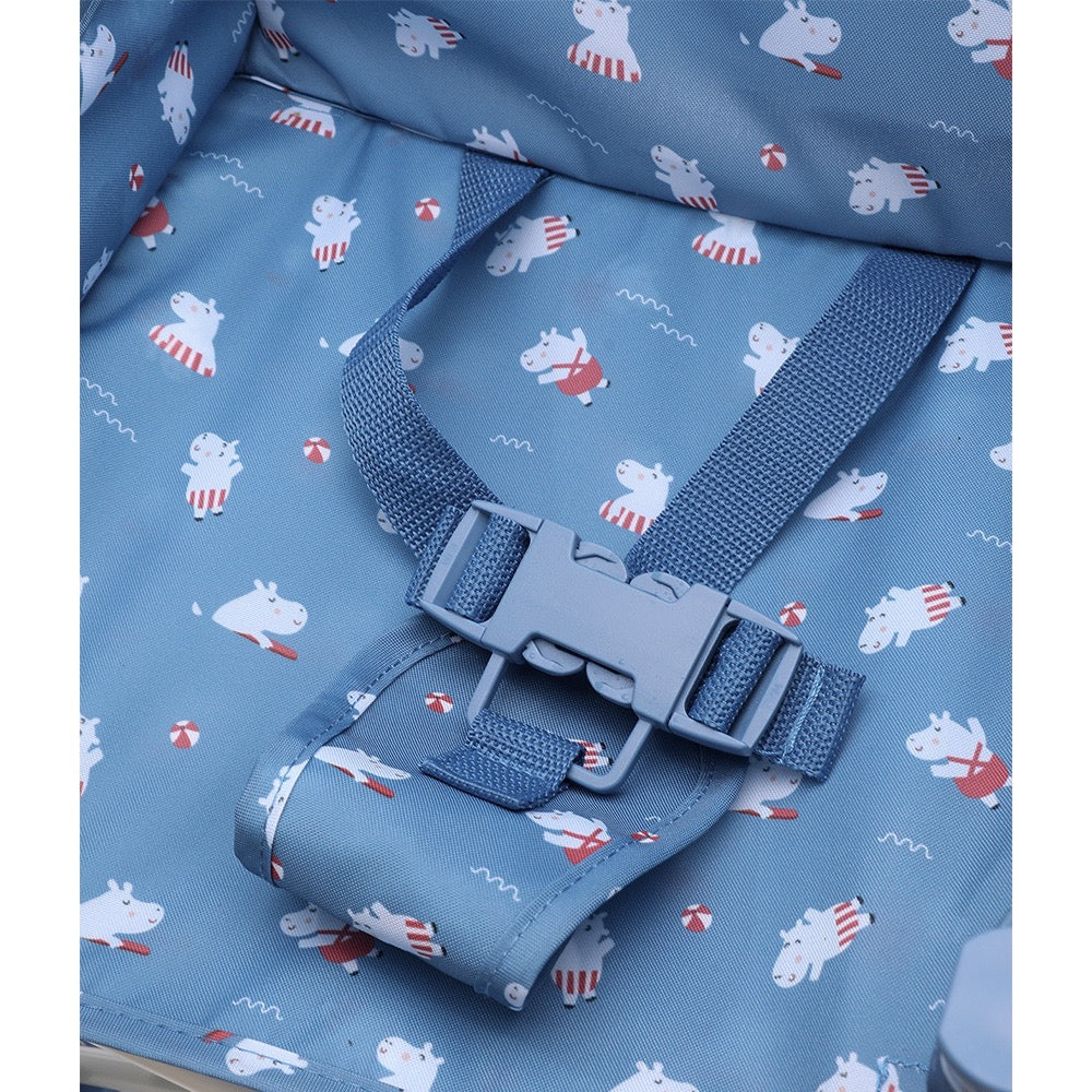 Portable Foldable Chair with Removable Tray, Hippos