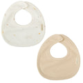 Set of 2 bamboo and organic cotton bibs, Happy forest