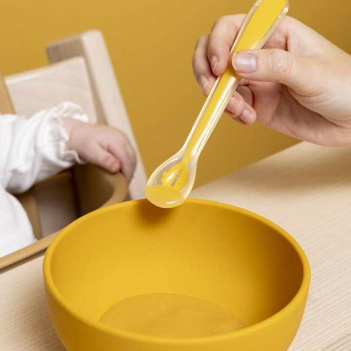 Set 3 cucchiaini prima pappa – Leone giallo