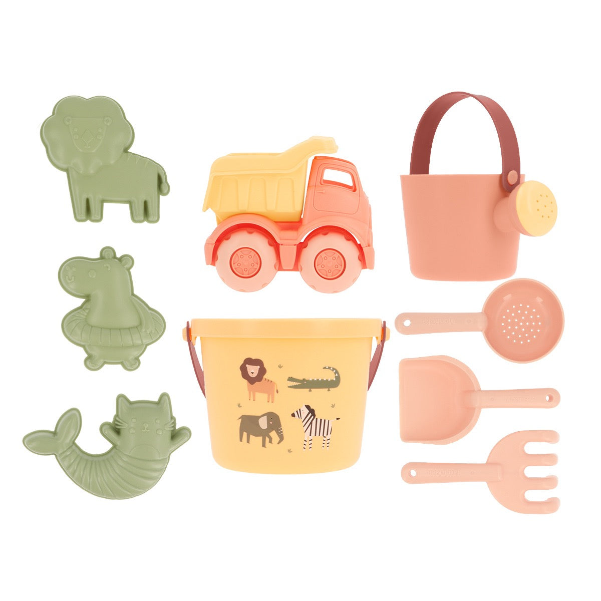 Set giochi da spiaggia, Animali selvatici