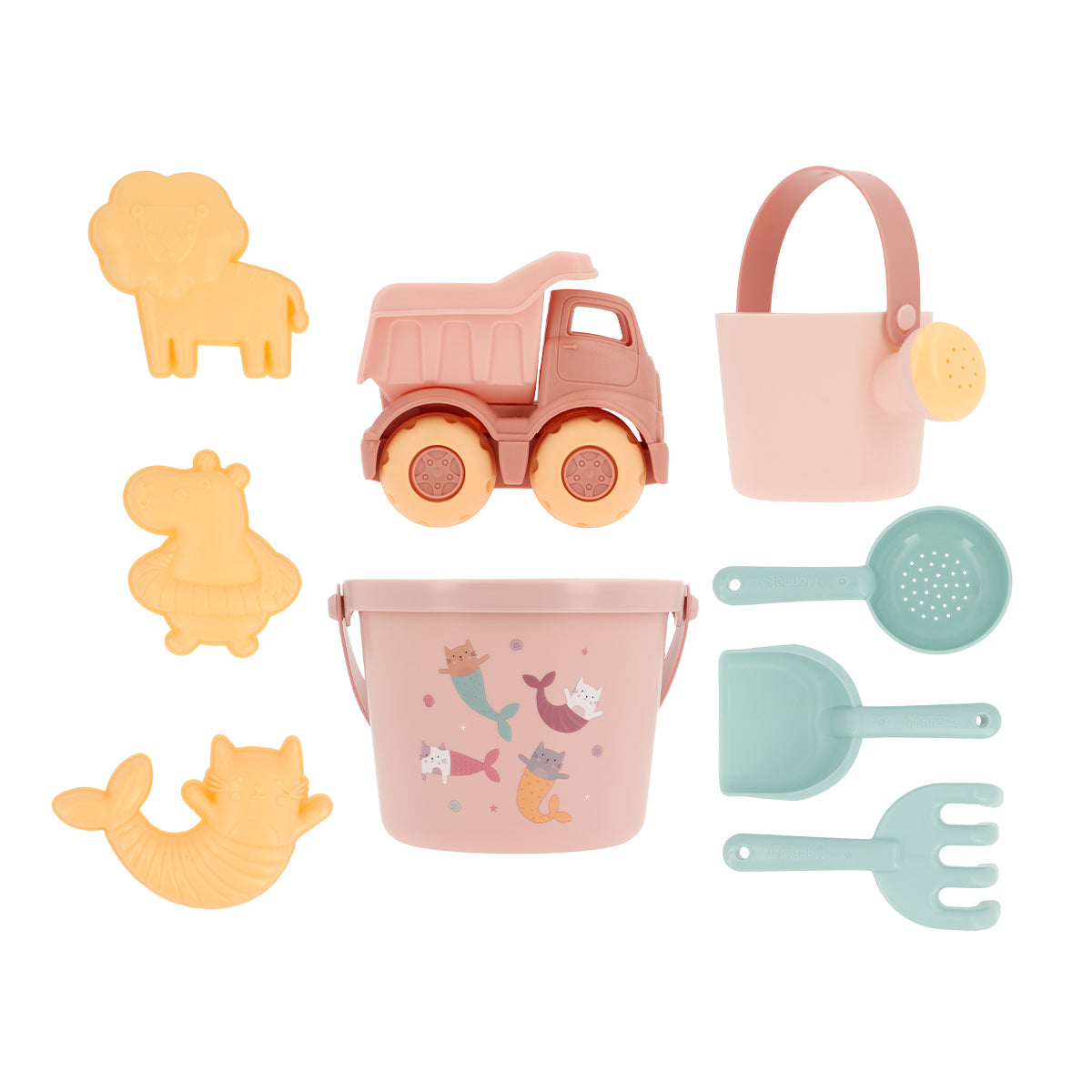 Set giochi da spiaggia, Gatti Sirene Rosa