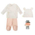 Newborn set in bamboo and organic cotton, Dafne