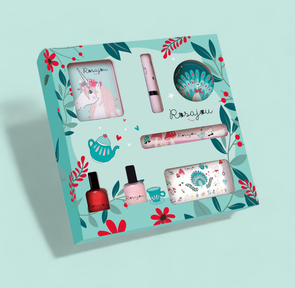 Set trucco con blush per bambini, Alice