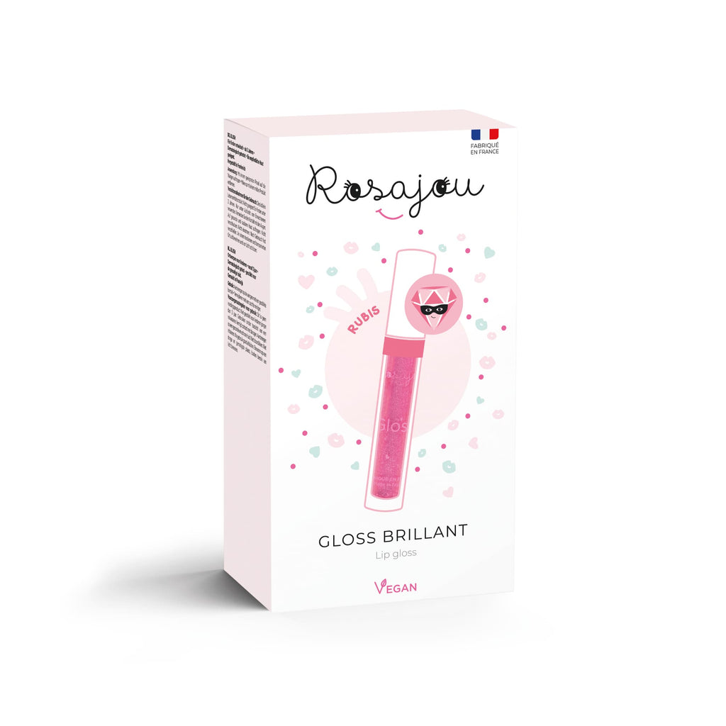 Gloss brillante vegan per bambini, Rubis