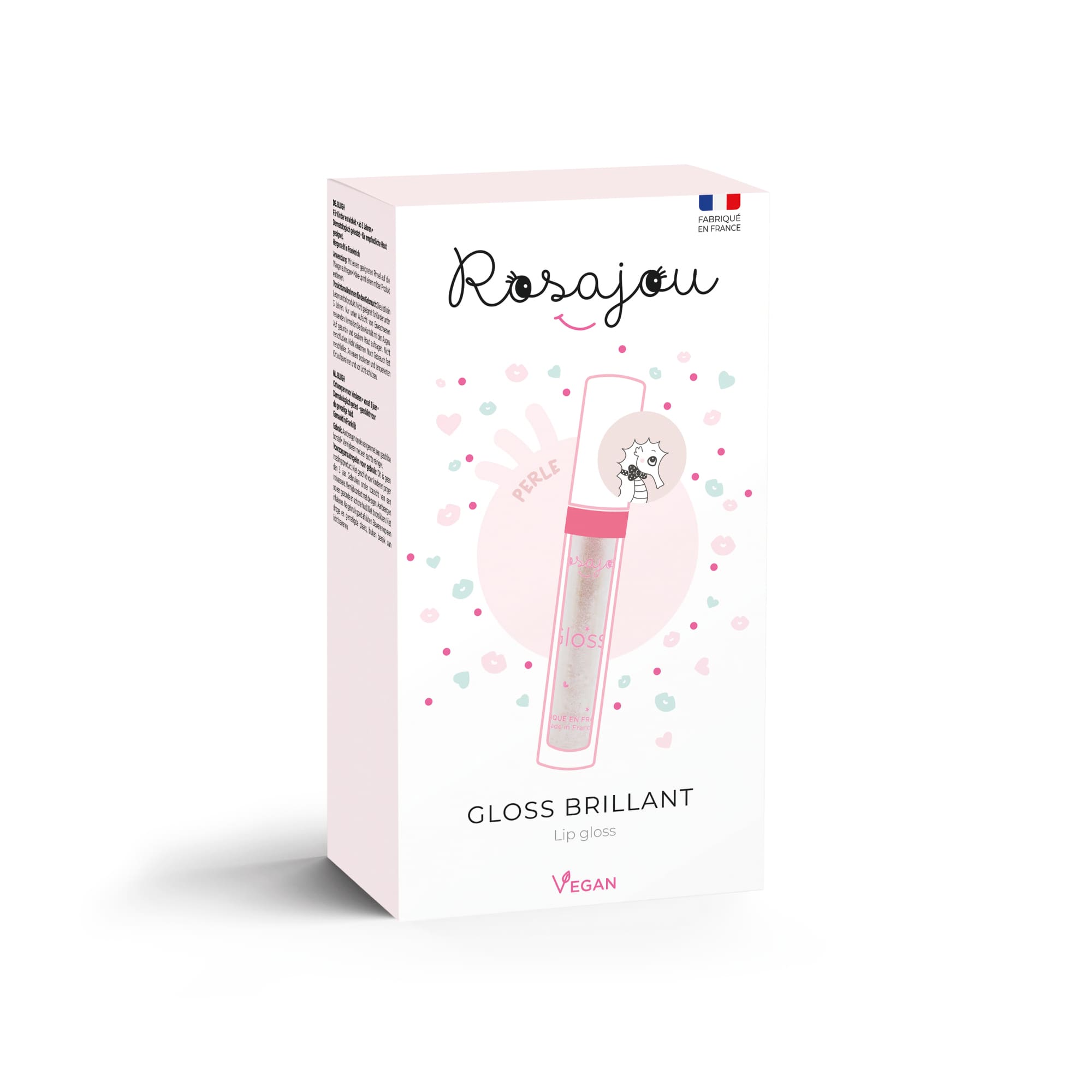 Vegan Gloss Shine for Kids, Pearly