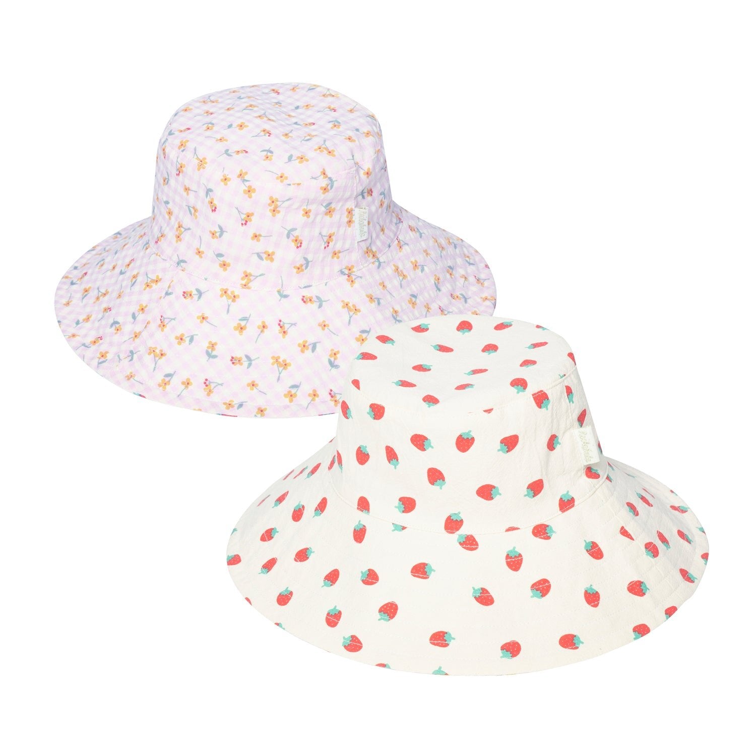 Cappello da sole reversibile, Fragole (3-6 anni)