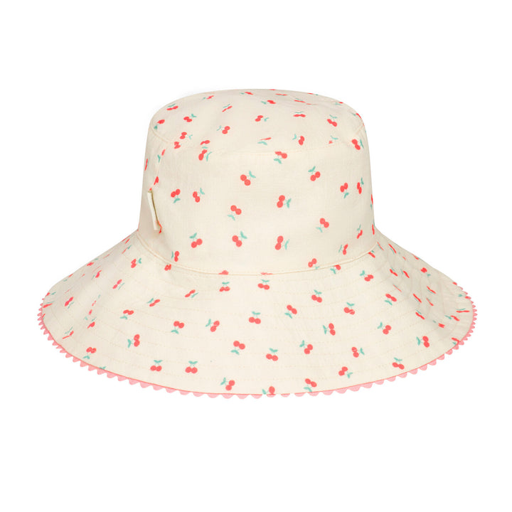 Cappello da sole reversibile, Ciliegie (3-6 anni)