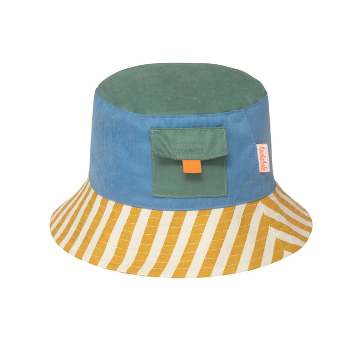 Cappello da sole reversibile, Color block (3-6 anni)