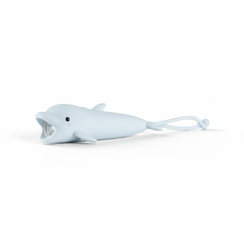 Torcia in silicone, Delfino