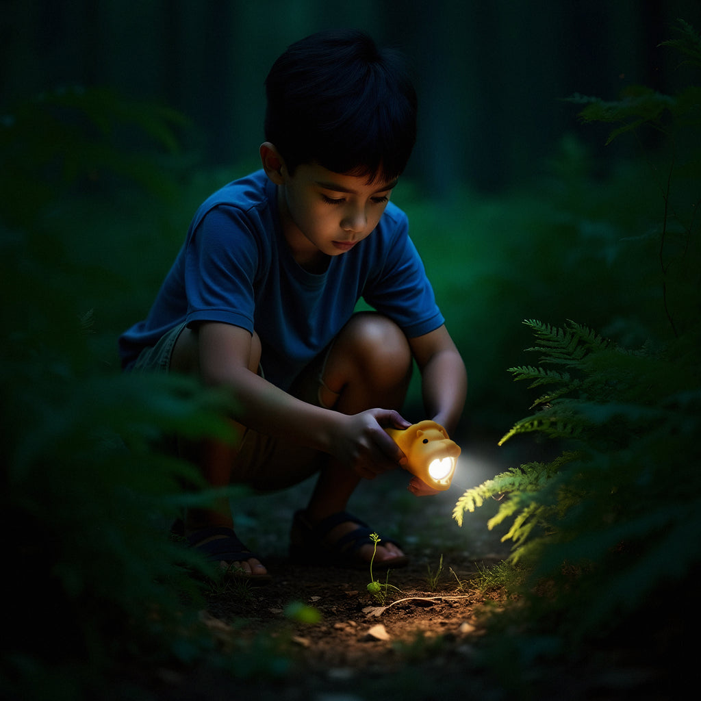 Silicone flashlight, Lion