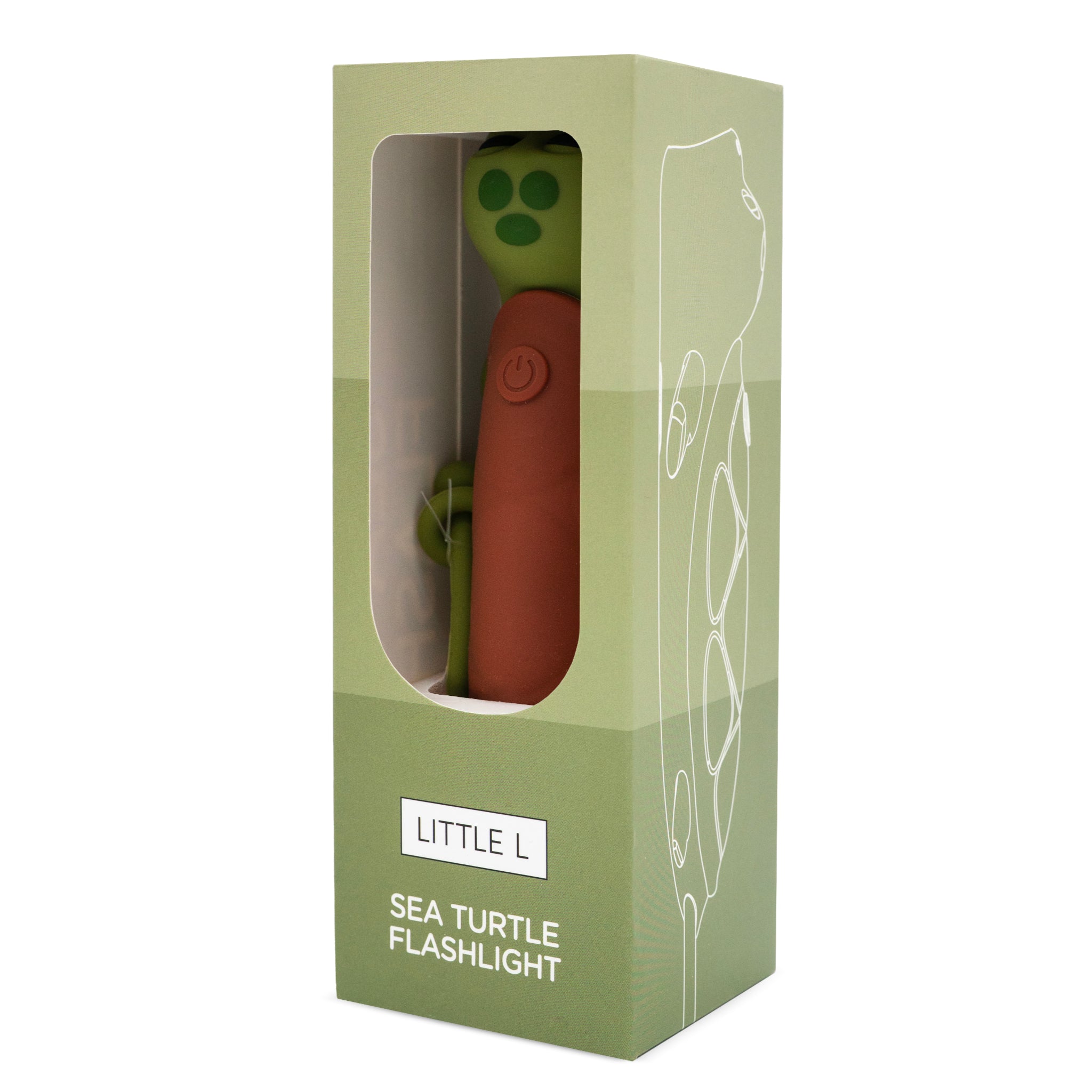 Torcia in silicone, Tartaruga