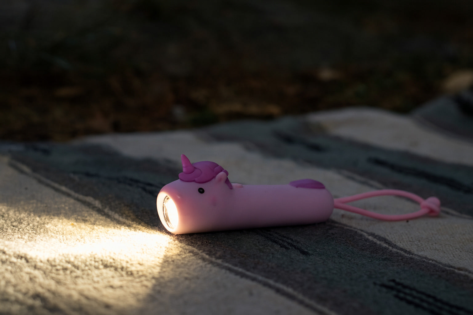 Torcia in silicone, Unicorno
