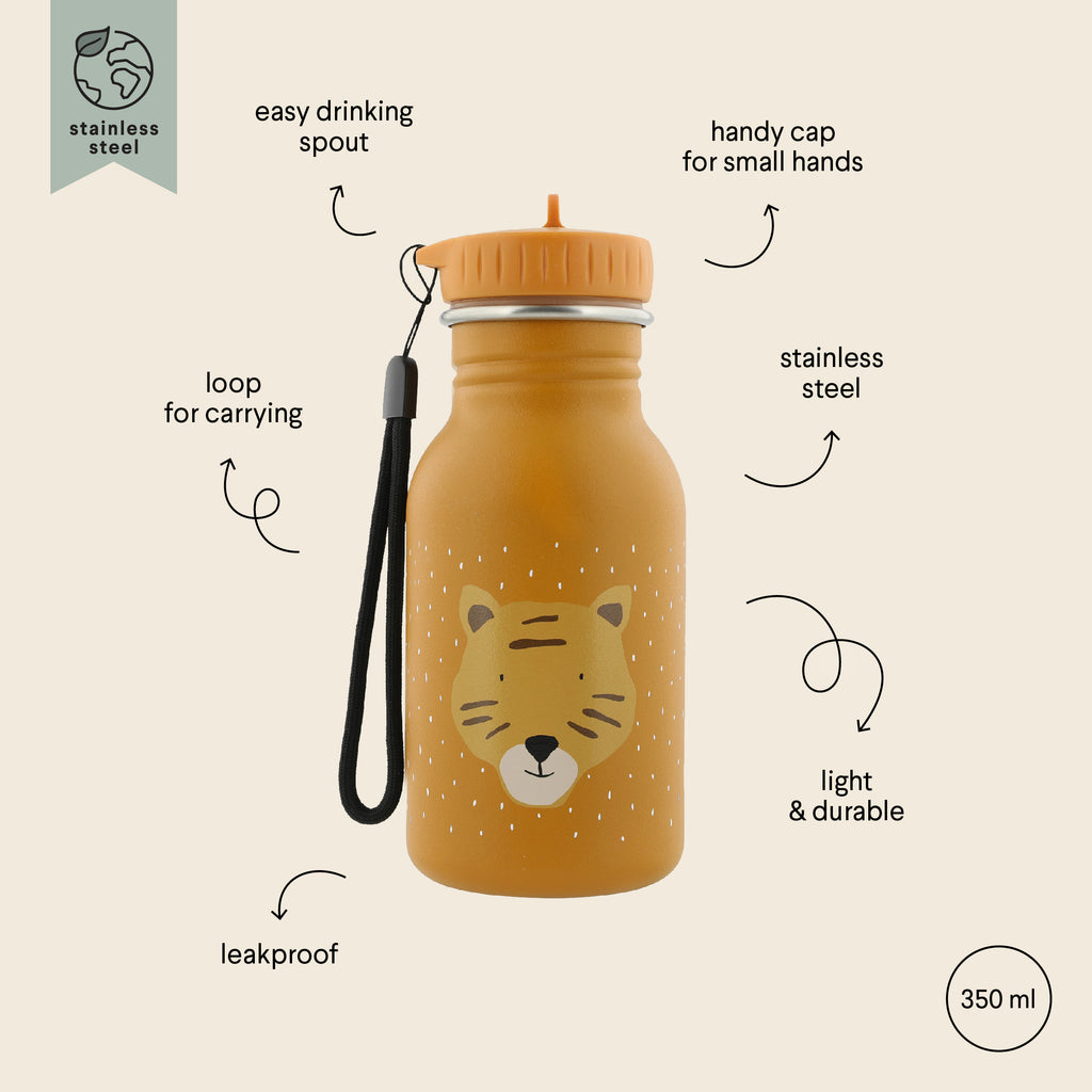 Stainless steel water bottle 350ml, Tiger