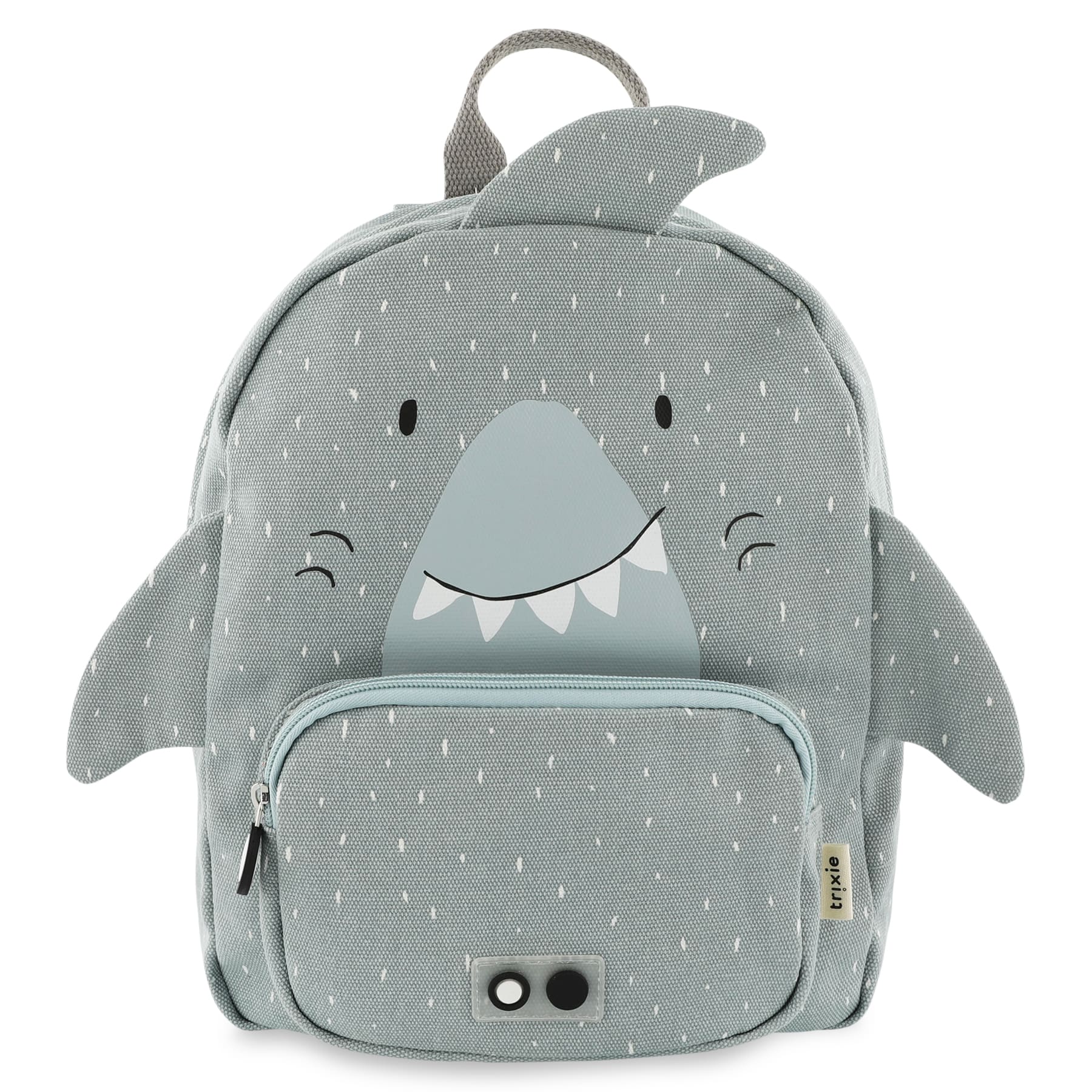 Large Water Repellent Shark Backpack, 3-5 Years