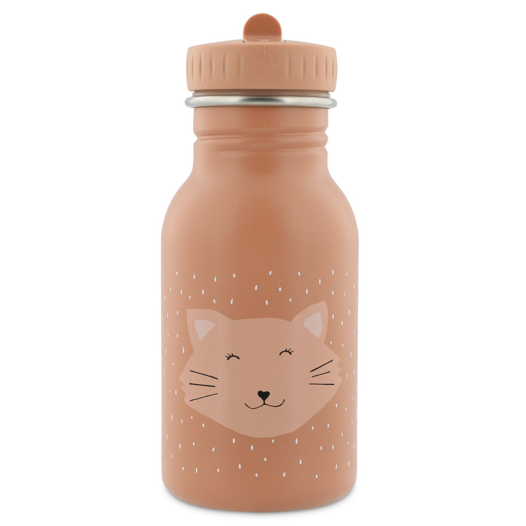 Stainless Steel Water Bottle 350ml, Cat