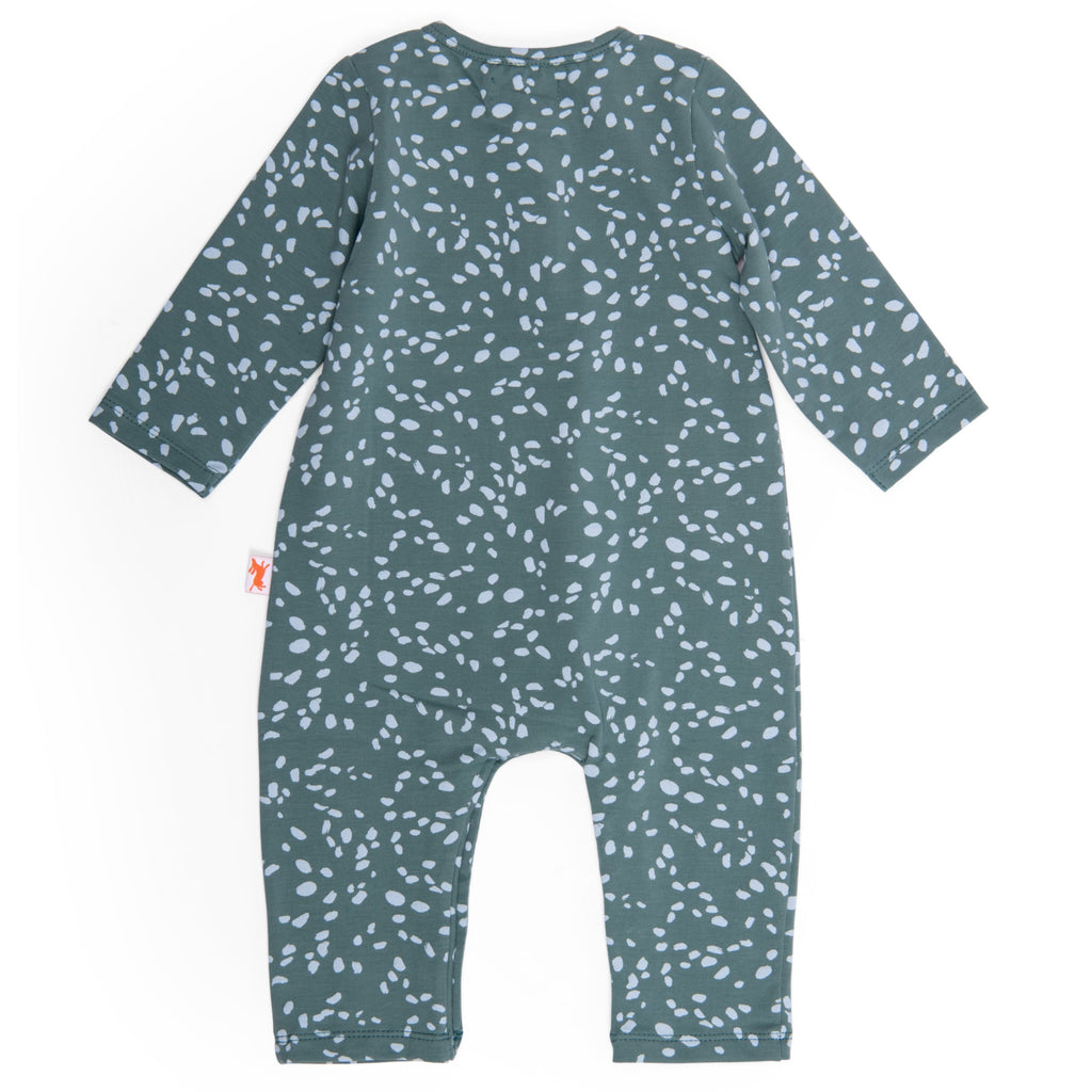 Peachskin Onesie, Leon (Scratched Button)