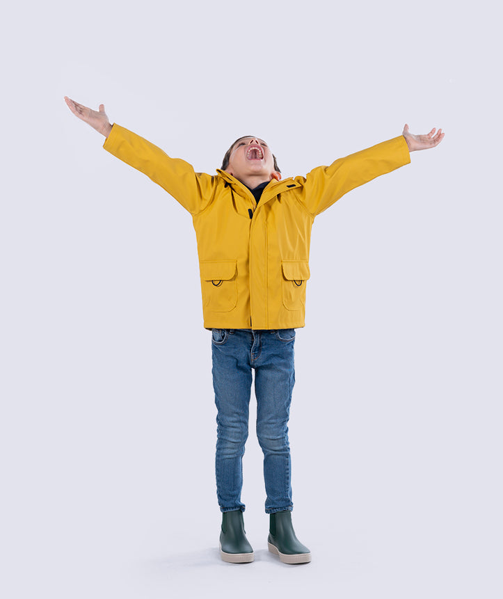 Waterproof raincoat Euri Yellow