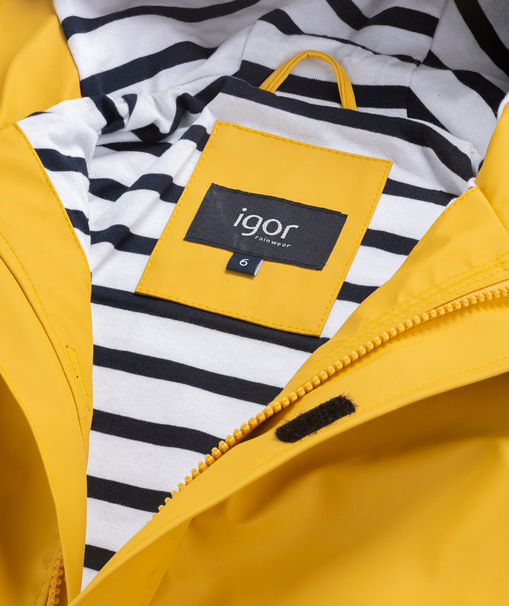 Waterproof raincoat Euri Yellow
