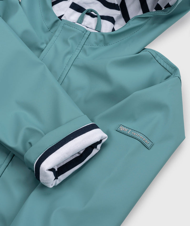 Turquoise Waterproof Jacket