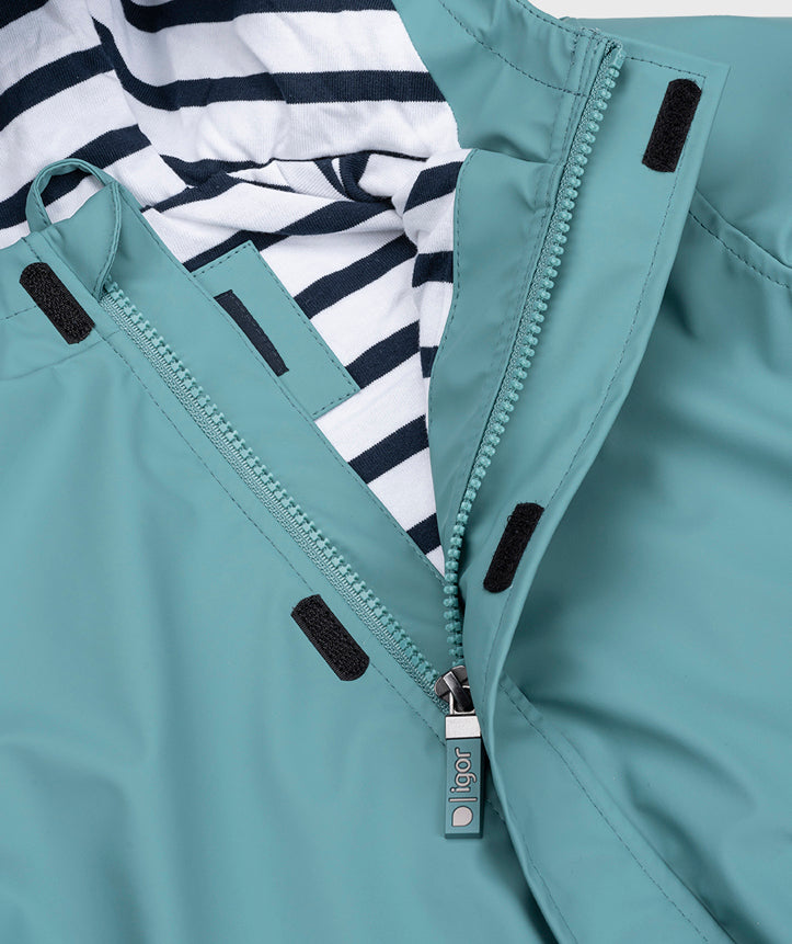 Turquoise Waterproof Jacket