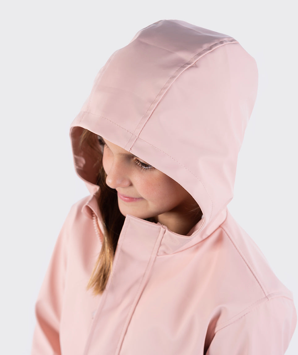 Pink waterproof jacket