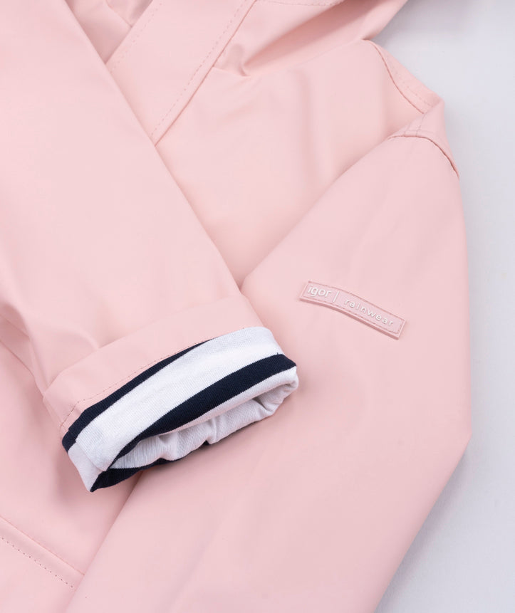 Pink waterproof jacket