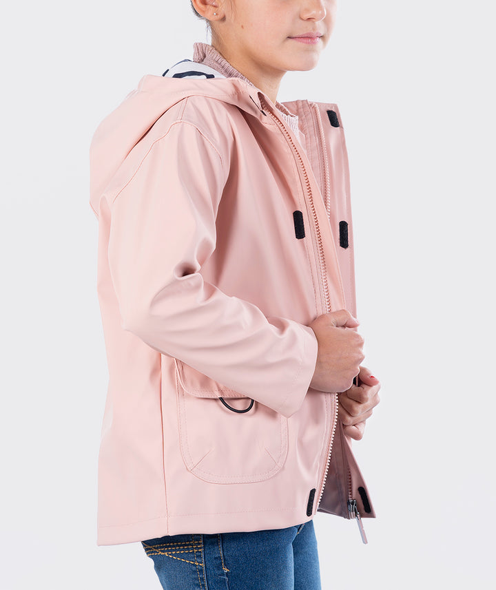 Pink waterproof jacket