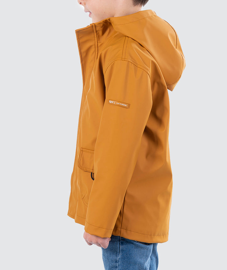 Caramel waterproof jacket