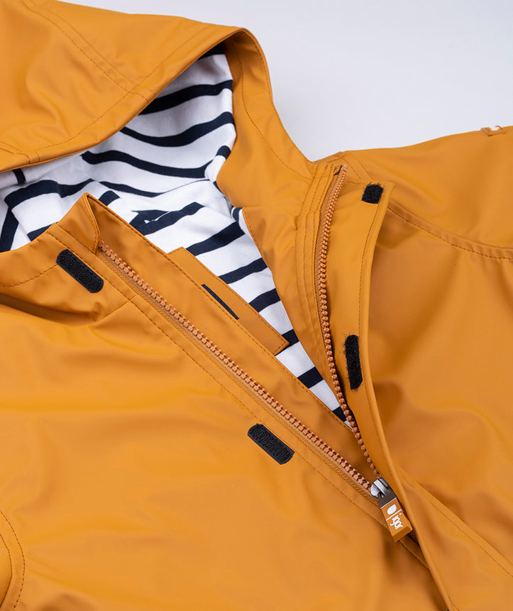 Caramel waterproof jacket