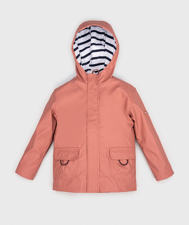 Waterproof jacket Antique pink