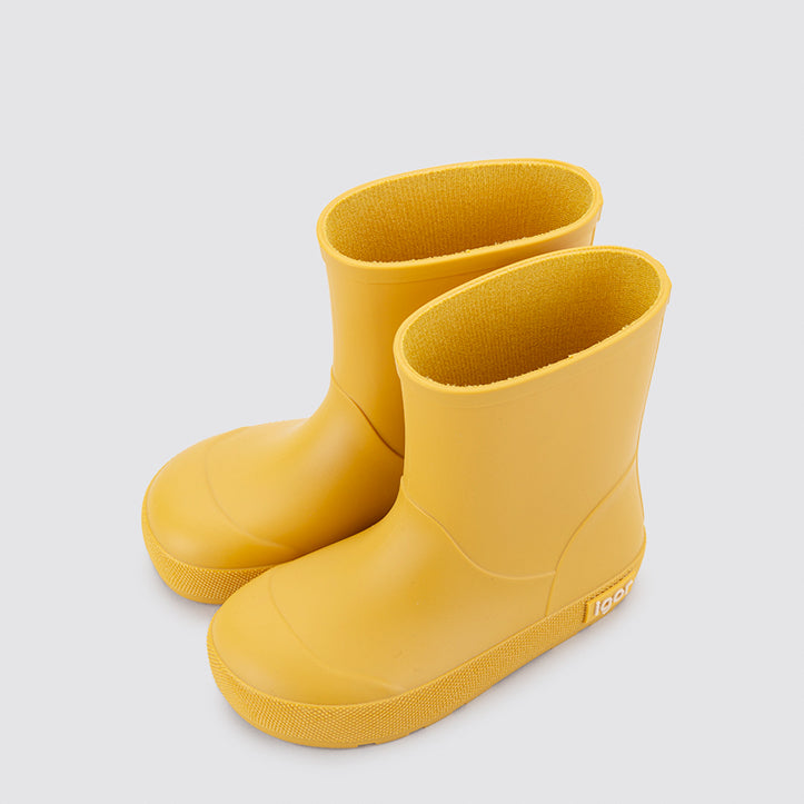 Stivali da pioggia barefoot Yogi Giallo